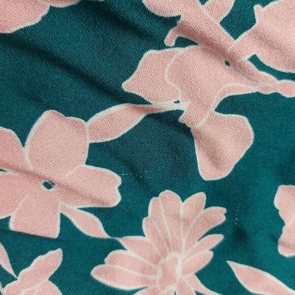 Eloquii Tropical Floral Wide Leg Jumpsuit 22 - Picture 15 of 16